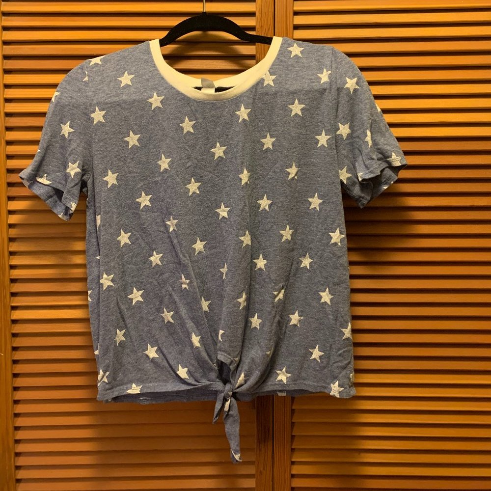 Blue and White Alternative Shirt